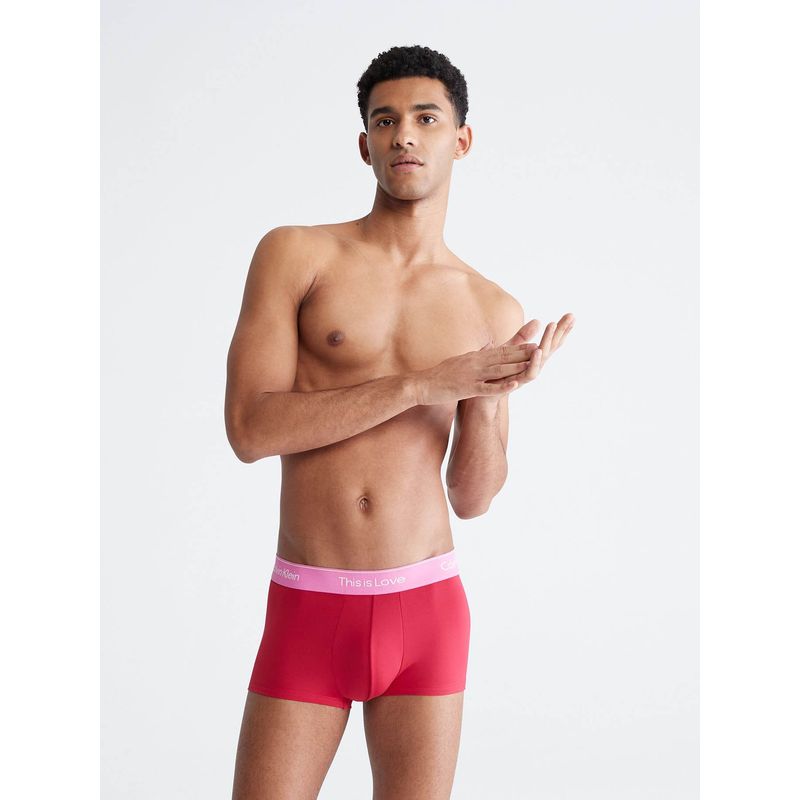 CALVIN KLEIN - Boxer con logo Rojo Calvin Klein