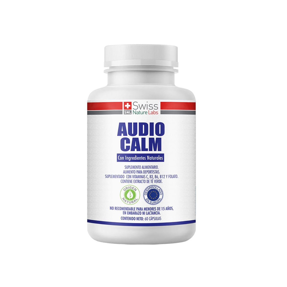 AUDIO CALM - Audio Calm Salud Auditiva 60 Capsulas