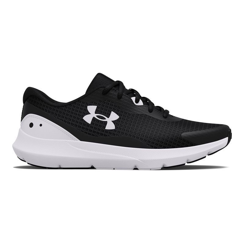 UNDER ARMOUR - Zapatilla Mujer UA W Surge 3 Negro UNDER ARMOUR