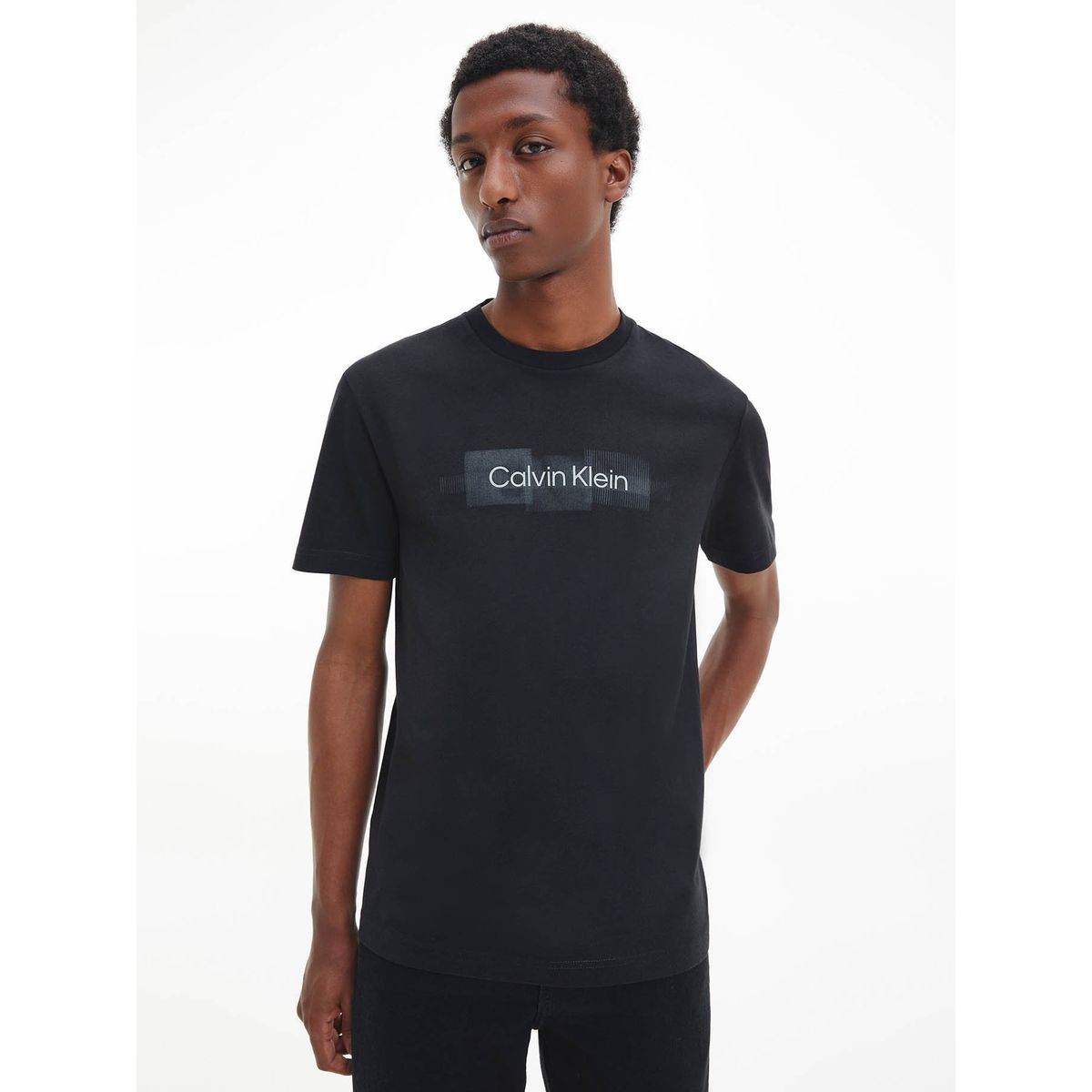 CALVIN KLEIN - Camiseta con logo Negro Calvin Klein