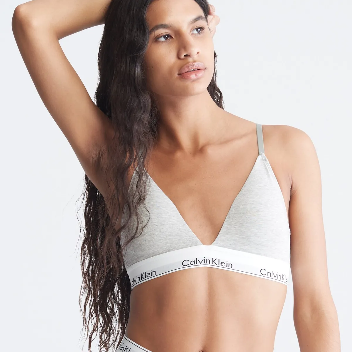 CALVIN KLEIN - Sujetador de triángulo Gris Calvin Klein