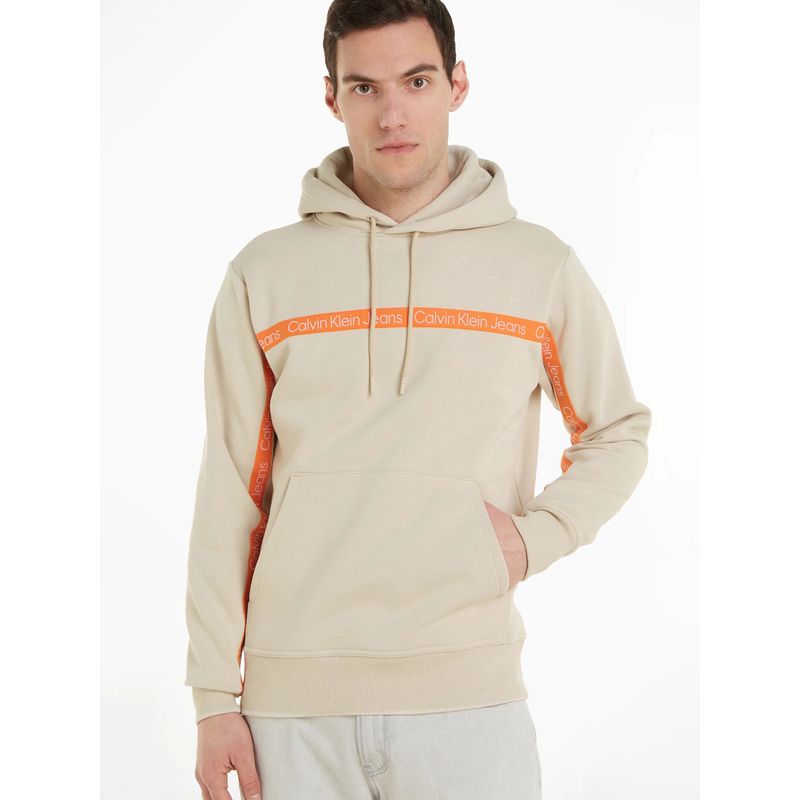 CALVIN KLEIN - Sudadera con capucha Beige Calvin Klein