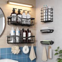 Set 5 Organizadores Esquineros Para Ducha