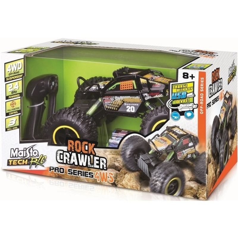MAISTO - MAISTO 81334 R C ROCK CRAWLER PRO