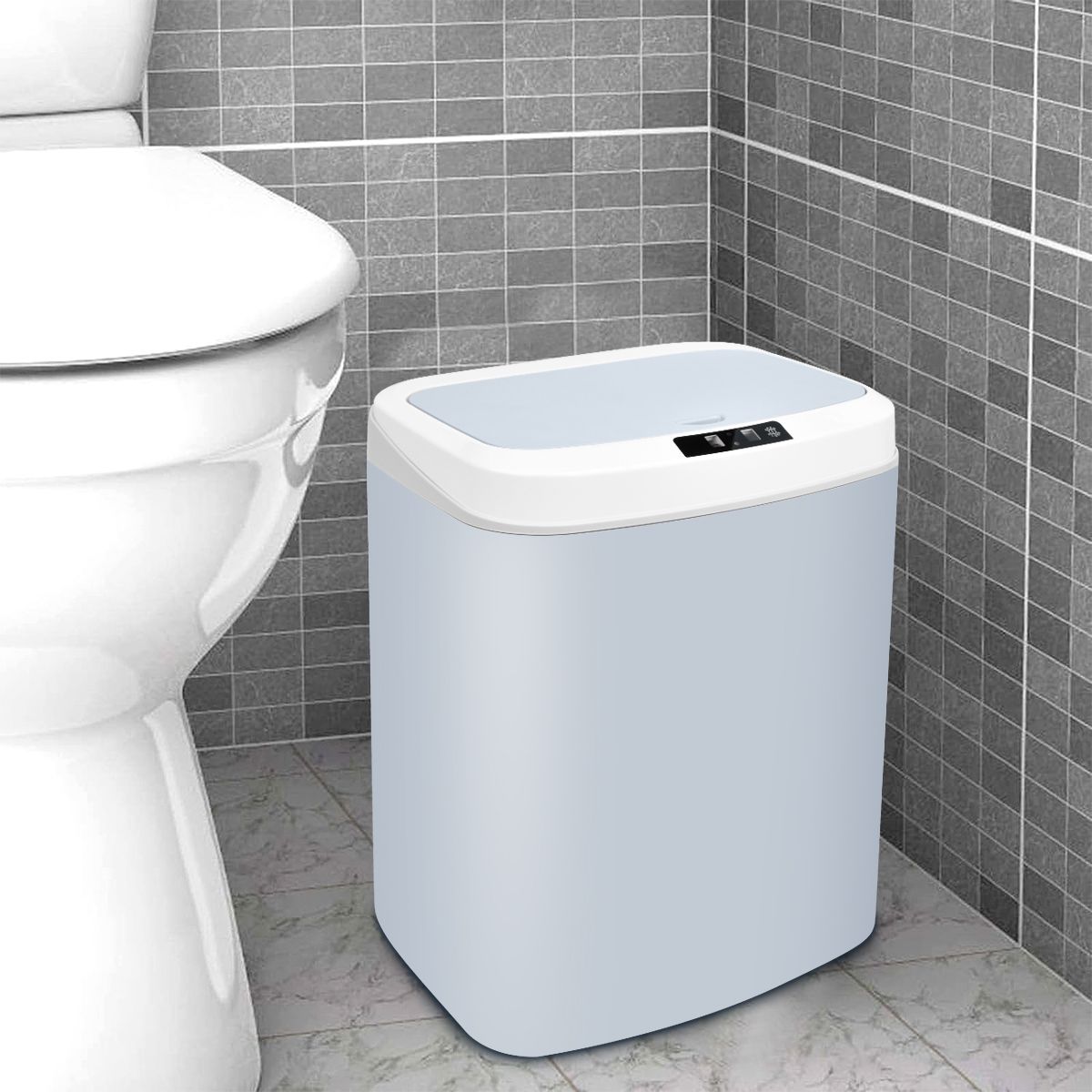 AIZO - Papelero Baño Automático Inteligente Sensor De Proximidad16L