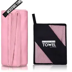 AIZO - Toalla Baño Viaje De Microfibra De Secado Rápido-