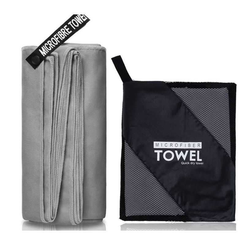 AIZO - Toalla Baño Viaje De Microfibra De Secado Rápido-