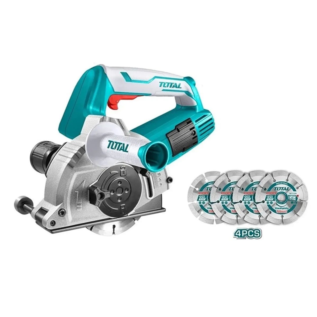 TOTAL TOOLS - Sierra Circular Cortadora Marmol Concreto 1500w