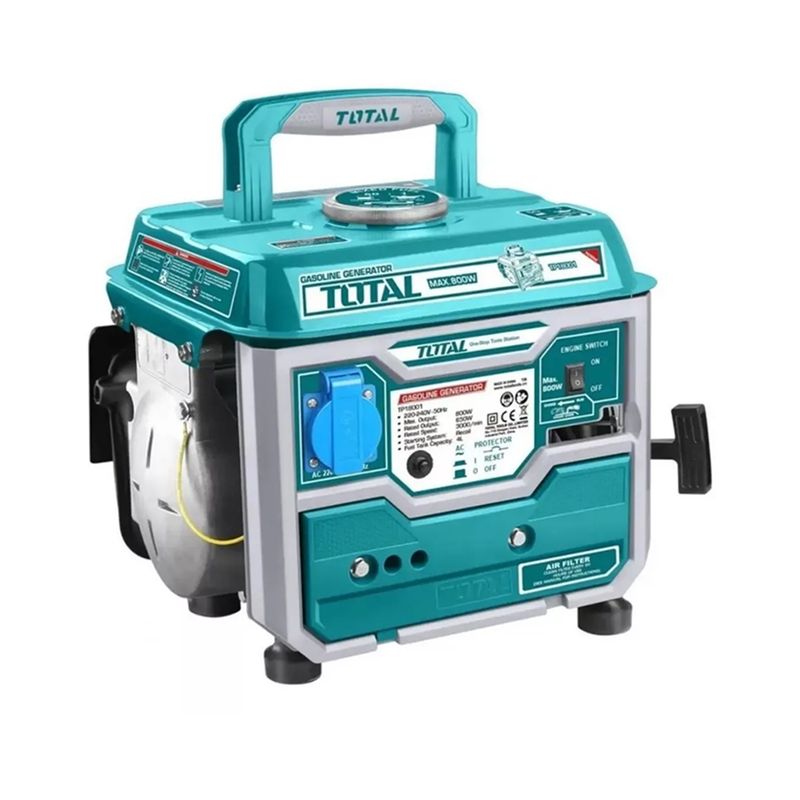 TOTAL TOOLS - Generador Eléctrico Bencinero 2hp 800w Total Tools