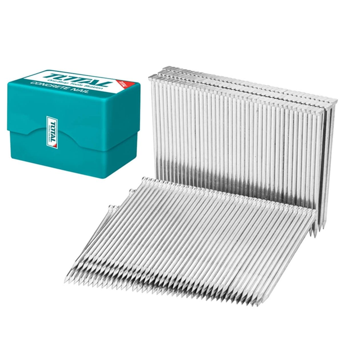 TOTAL TOOLS - Clavos Para Clavadora Concreto 25mm 1000 Unds Total