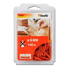 KWB - Tarugo De Madera 6 X 30mm - 140 Unidades