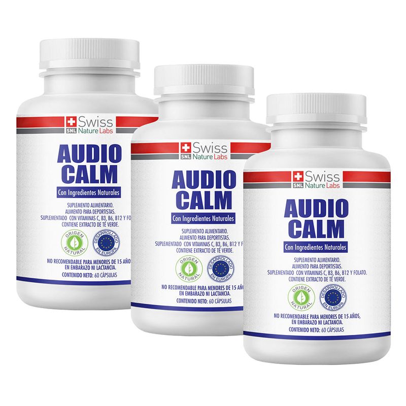 SWISS NATURE LABS - Audio Calm tres meses