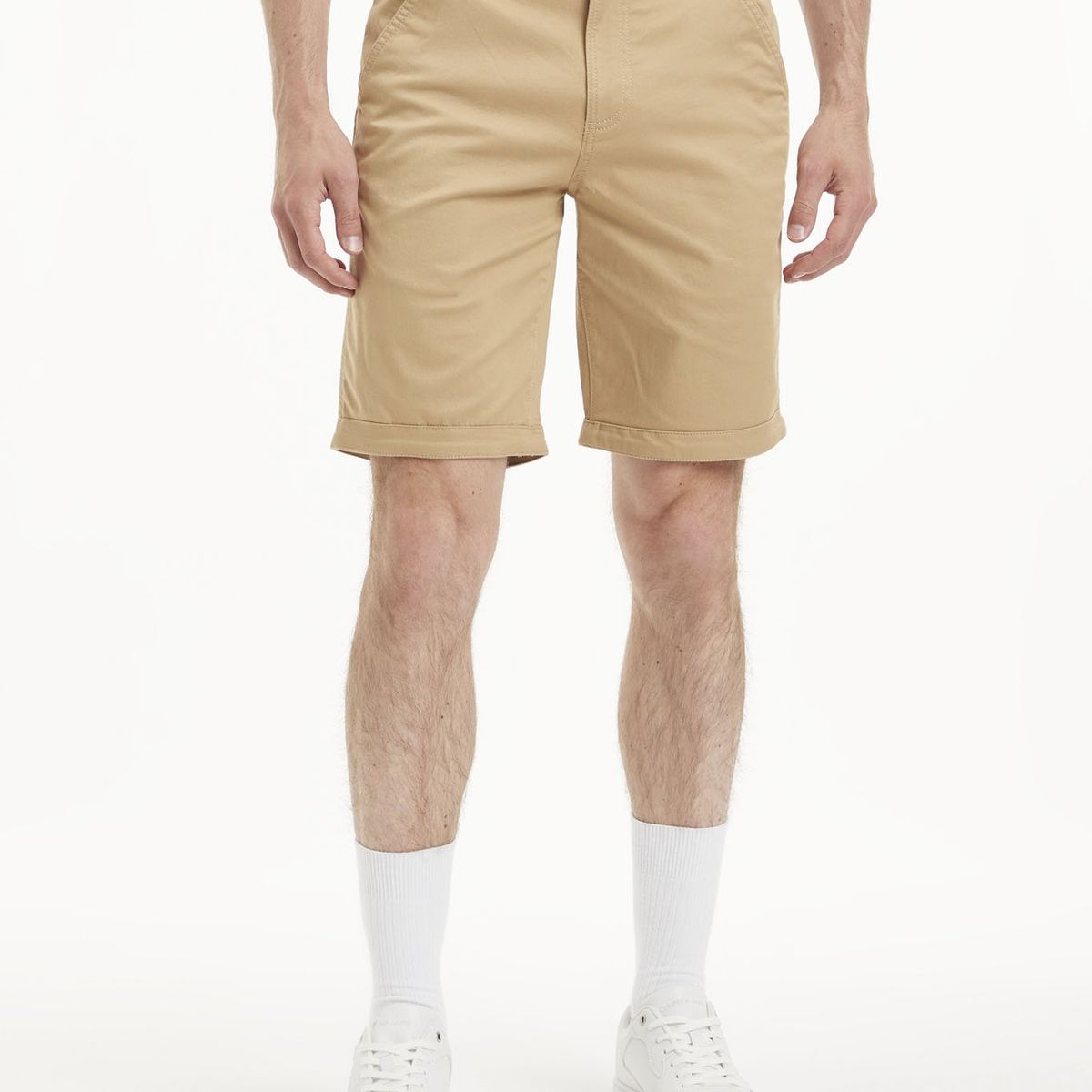 CALVIN KLEIN - Pantalón chino corto Beige Calvin Klein