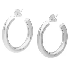 GENERICO - Argollas de Plata Ley 950 3.3cm