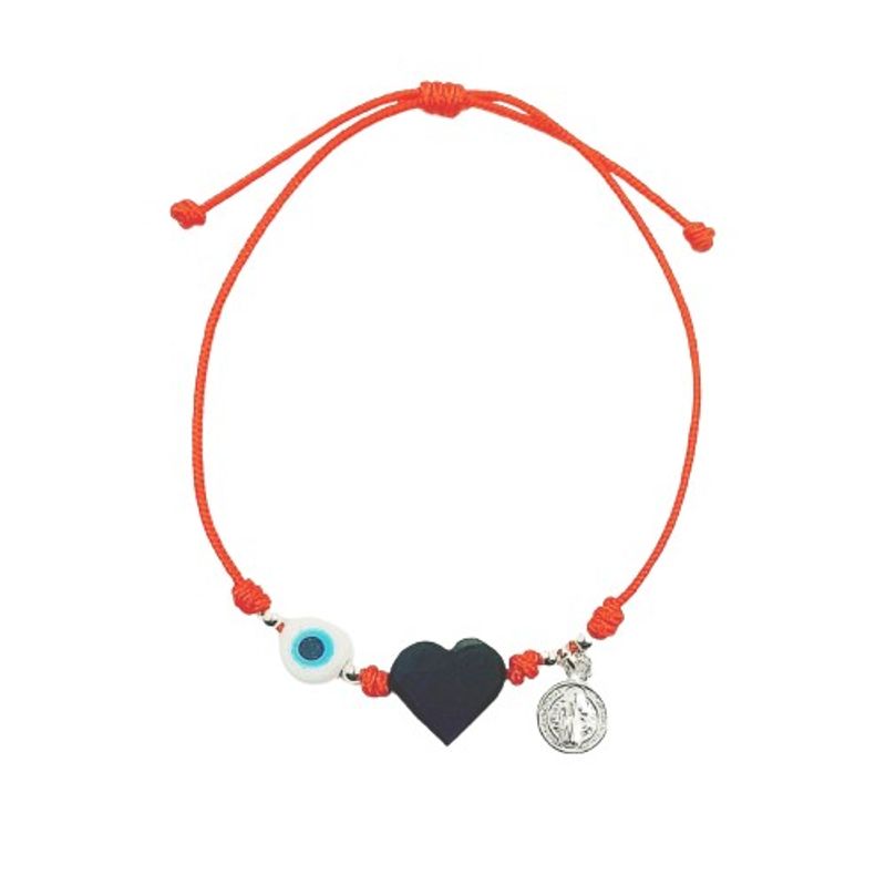 GENERICO - Pulsera de Protección Piedra de Azabache