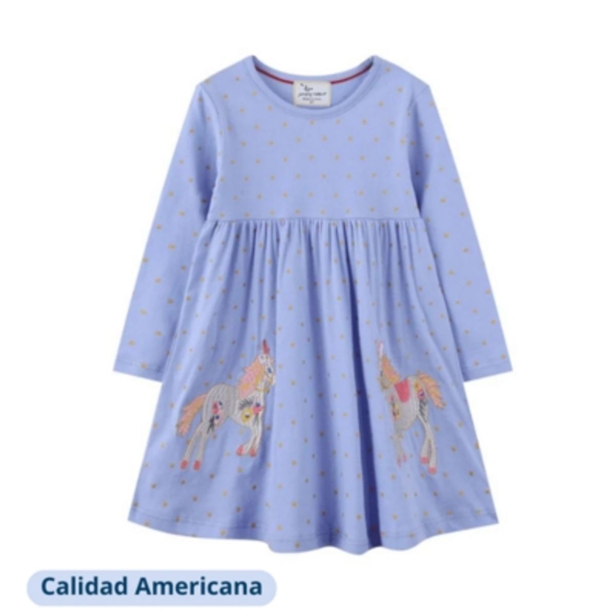 JUMP KIDS - Vestido Manga Larga Niña