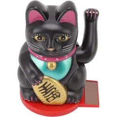 GENERICO - Gato Lucky Money Cat Con Energia Solar