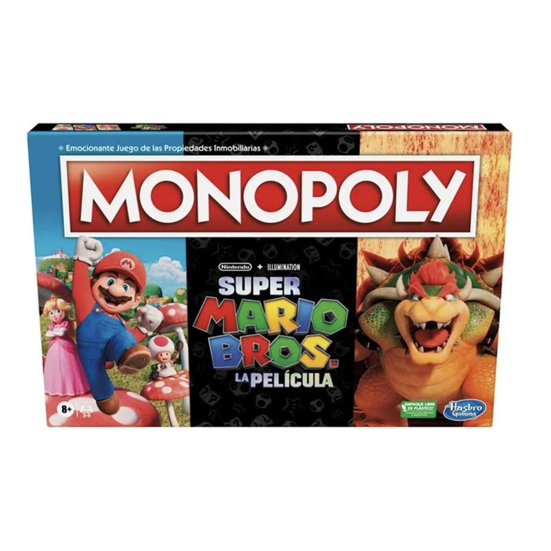 HASBRO - Juego Monopoly The Super Mario Bros Pelicula - Español