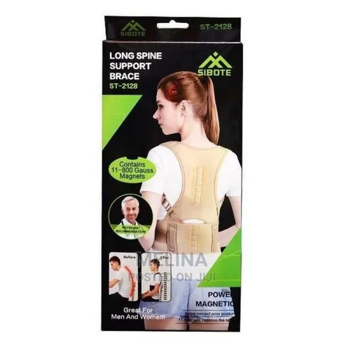 GENERICO - Faja Corrector Postura Espalda Corregidor Enderezador