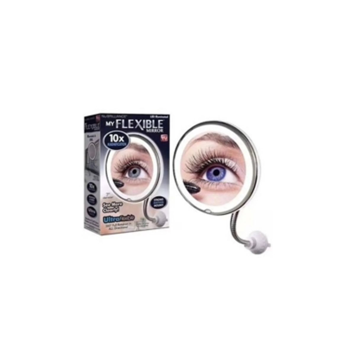 GENERICO - Espejo De Maquillaje Con Aumento X10