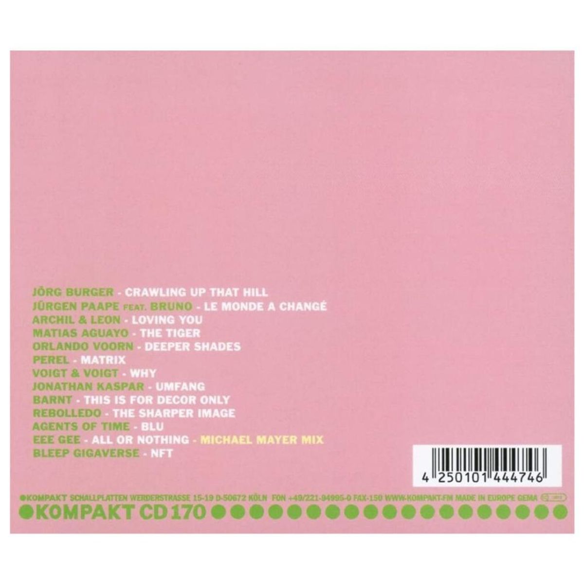 HITWAY MUSIC - KOMPAKT - KOMPAKT - TOTAL 22 (2LP) - VINILO HITWAY MUSIC