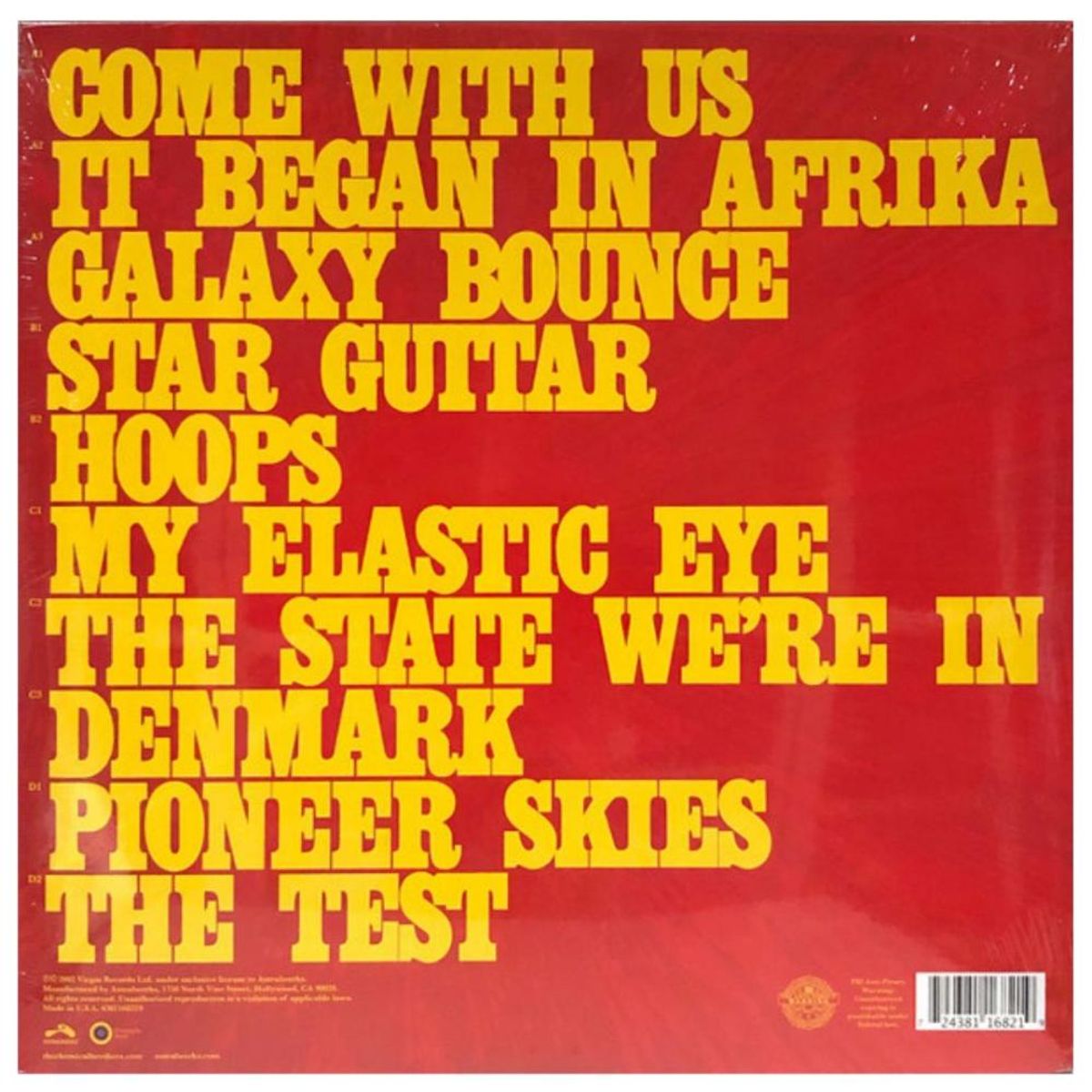 HITWAY MUSIC - CHEMICAL BROTHERS - COME WITH US (2LP) - VINILO HITWAY MUSIC