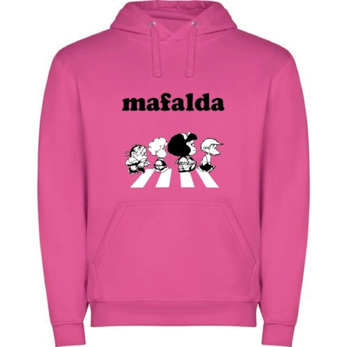 GENERICO - POLERON CAPUCHA ALGODÓN MAFALDA ROMANOS MODA