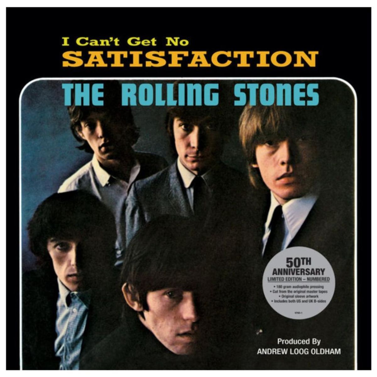 HITWAY MUSIC - ROLLING STONES - SATISFACTION (50TH LTD ED) - 12" MAXI SINGLE VINILO HITWAY MUSIC