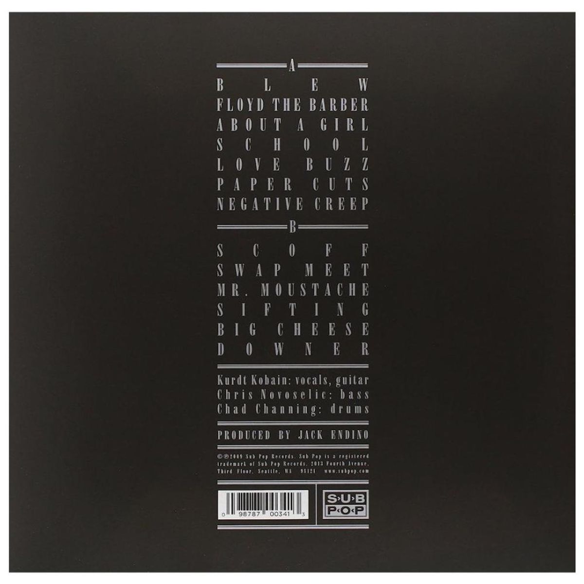 HITWAY MUSIC - NIRVANA - BLEACH - VINILO HITWAY MUSIC