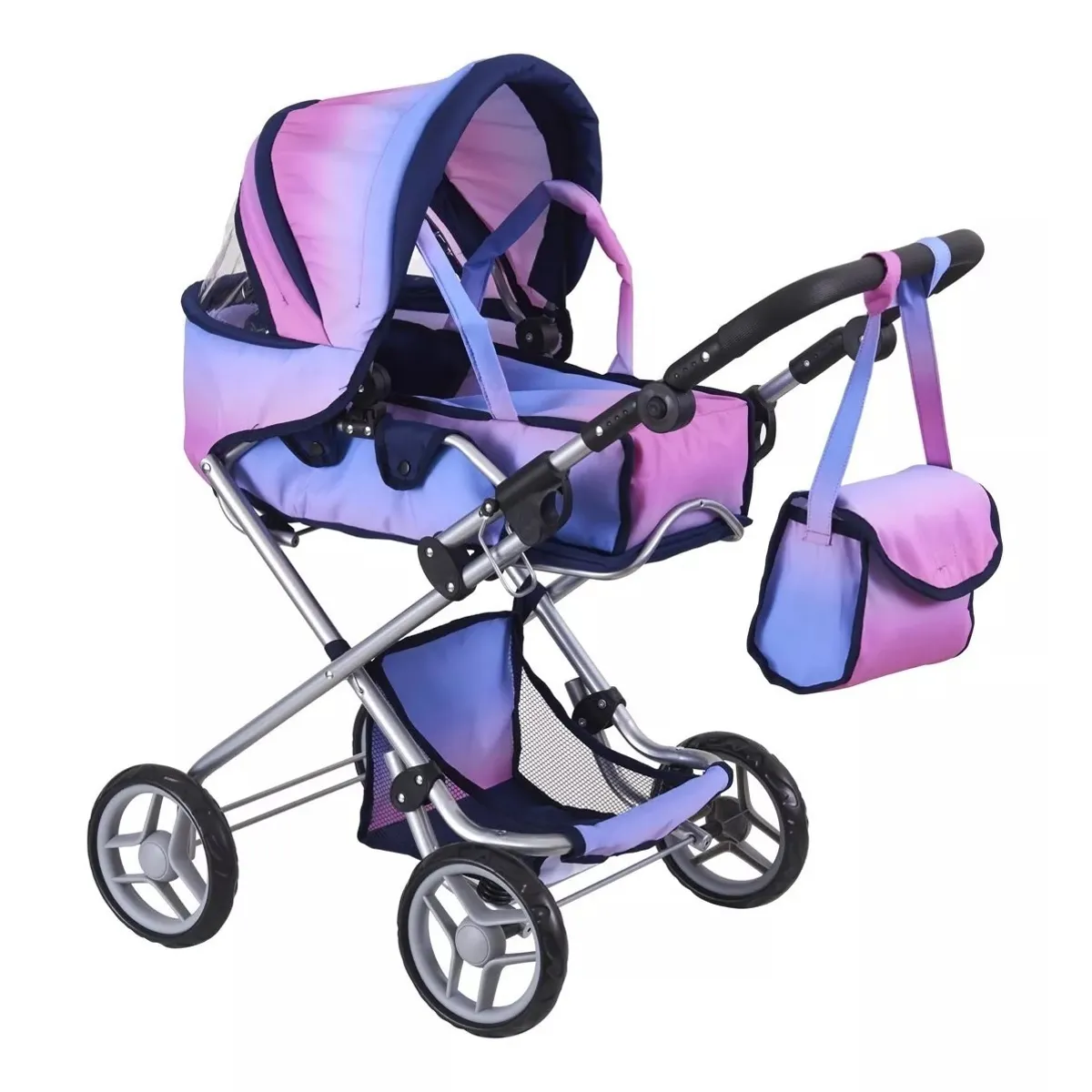 BESTOYS - Coche Muñeca Travel Xl Y Bolso Multicolor Bestoys