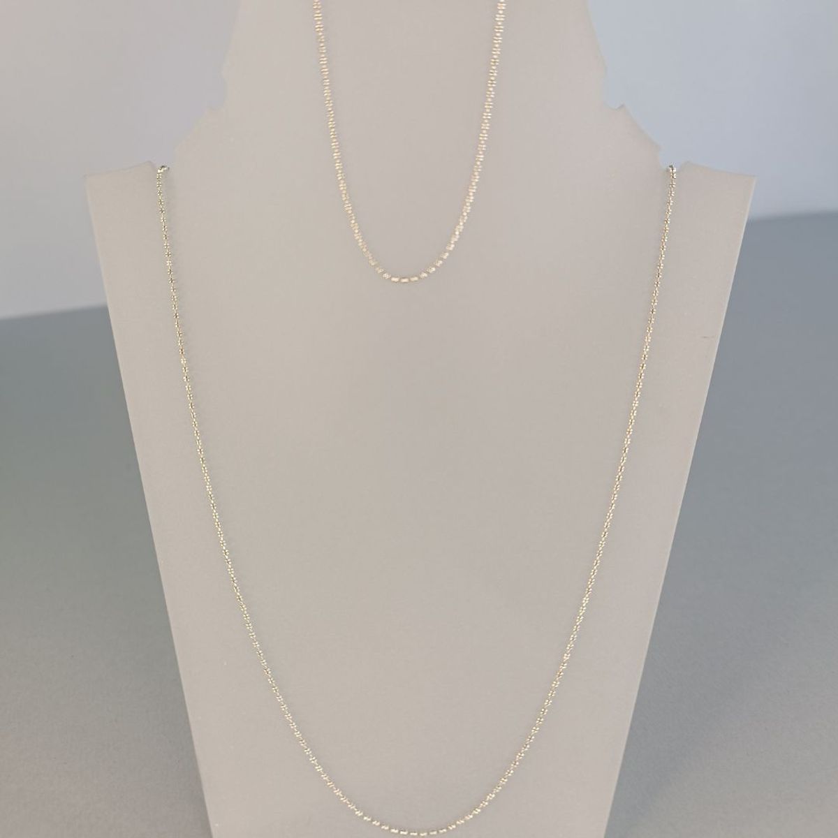 GENERICO - Cadena y pulsera conjunto joyas de plata Abacus Normal ley 925 55cm Italia