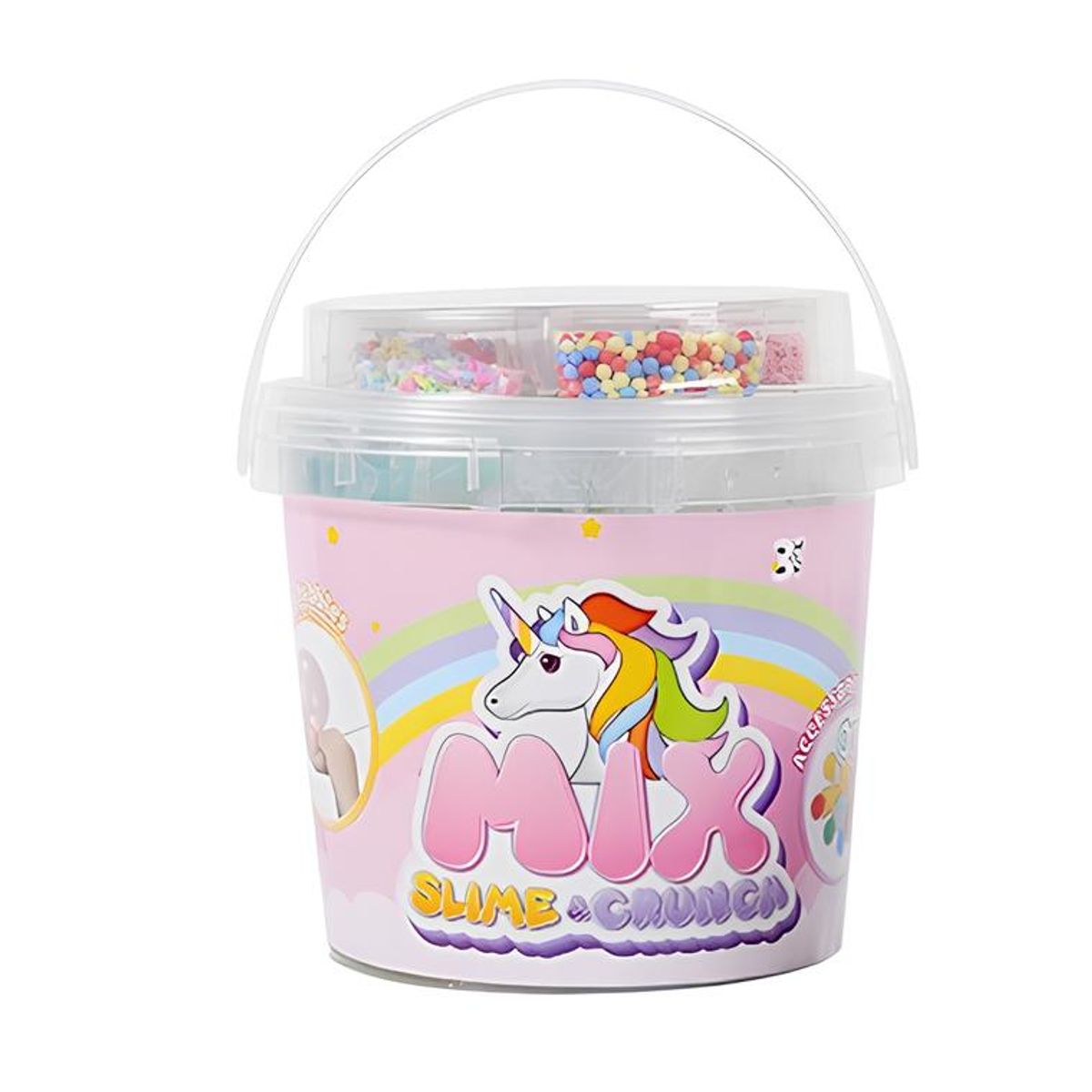 ZG STORE - Regalo Niño Juego Kit Slime 700ml 7 Colores Accesorios-