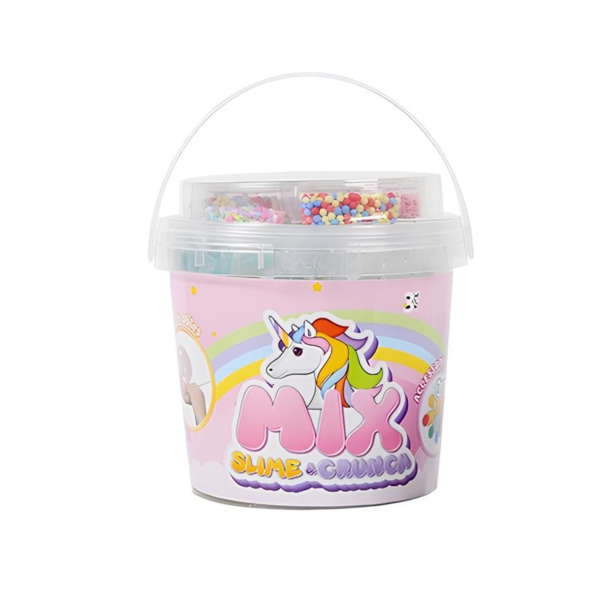 ZG STORE - Regalo Niño Juego Kit Slime 700ml 7 Colores Accesorios-