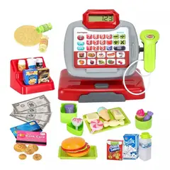 OEM - Caja Registradora Juguete Calculadora Accesorios