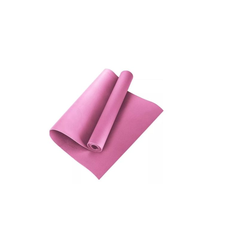 GENERICO - Colchoneta Mat Yoga Pilates Alfombra Ejercicio 4mm Rosa