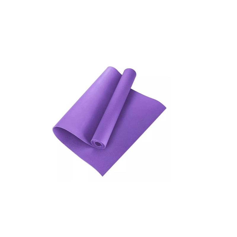 GENERICO - Colchoneta Mat Yoga Pilates Alfombra Ejercicio 4mm Violeta