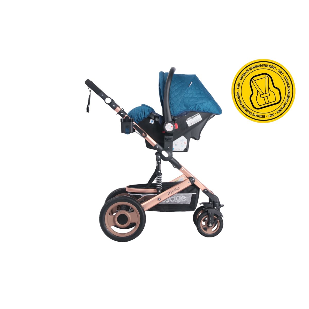 VOYAGE - Coche Travel System Napoles Blue_