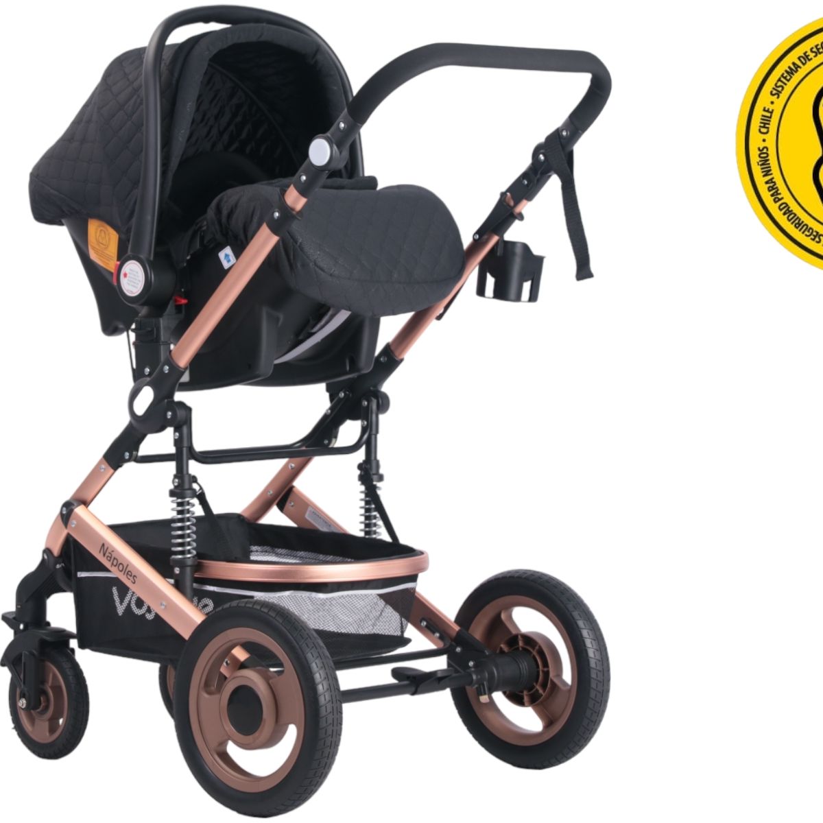 VOYAGE - Coche Travel System Napoles Black