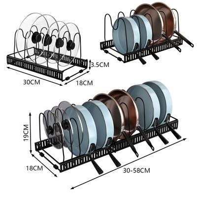 Imagen 2 del producto Rack Organizador De Ollas Expandible Menaje Tablas Tapas