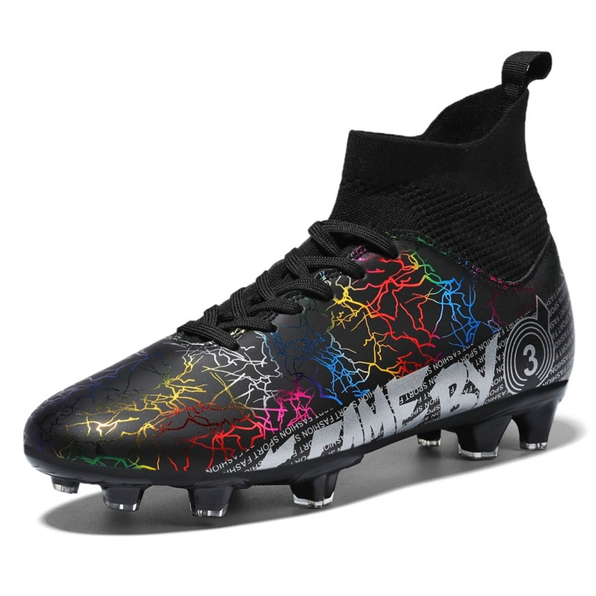 BLWOENS - Zapatillas de fútbol para hombre turf hightop AG  Zapatos hombre