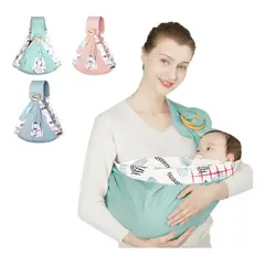 TIOZONEY - Mochila Portabebés Ergonómica Ideal Para Amamantar