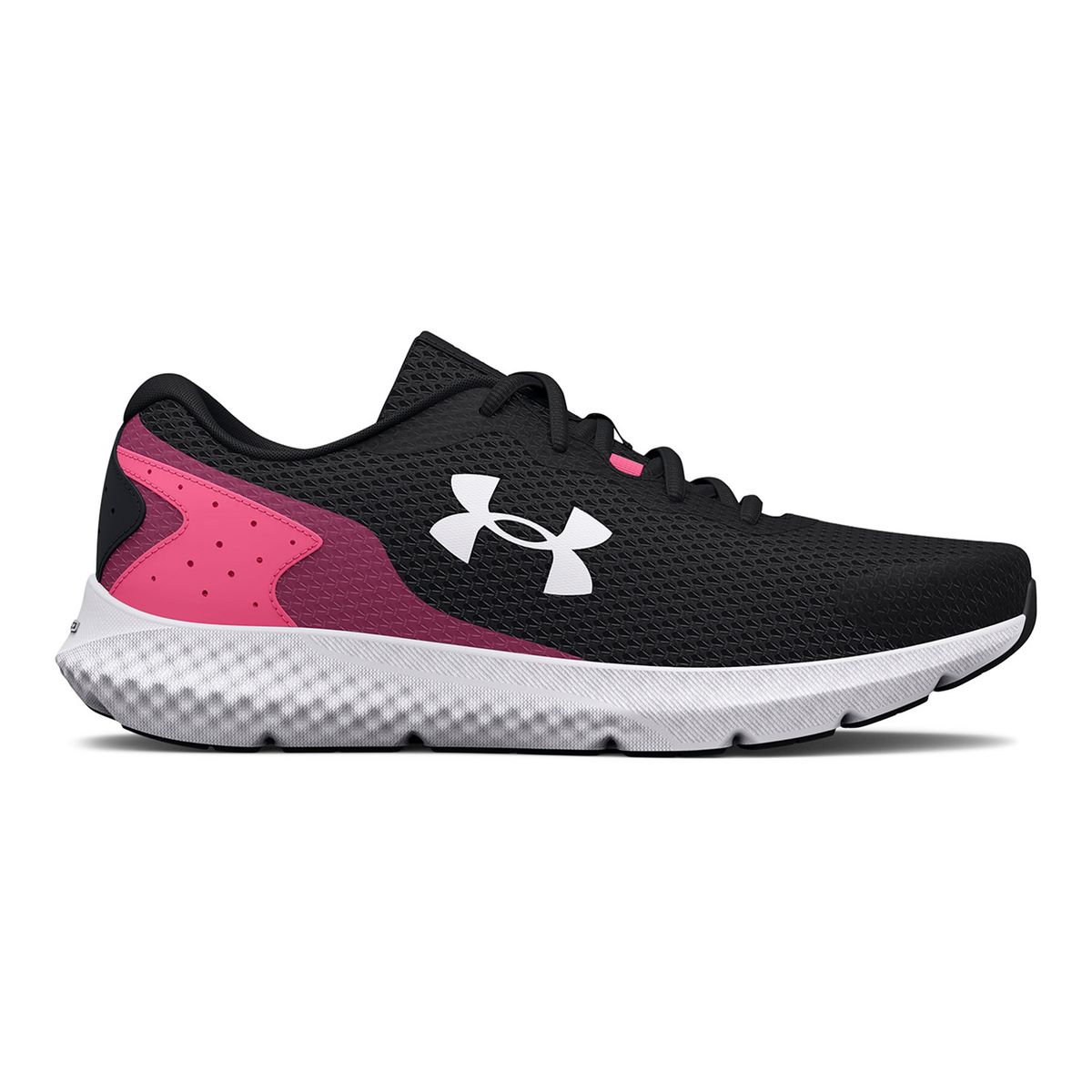 UNDER ARMOUR - Zapatilla Mujer UA W Charged Rogue 3 Negro UNDER ARMOUR