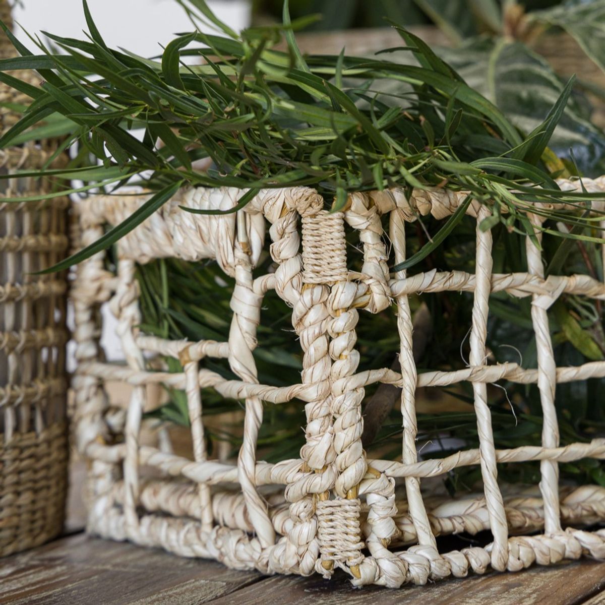 AMOBLE - Canasto Guadalupe Rectangular S Amoblé