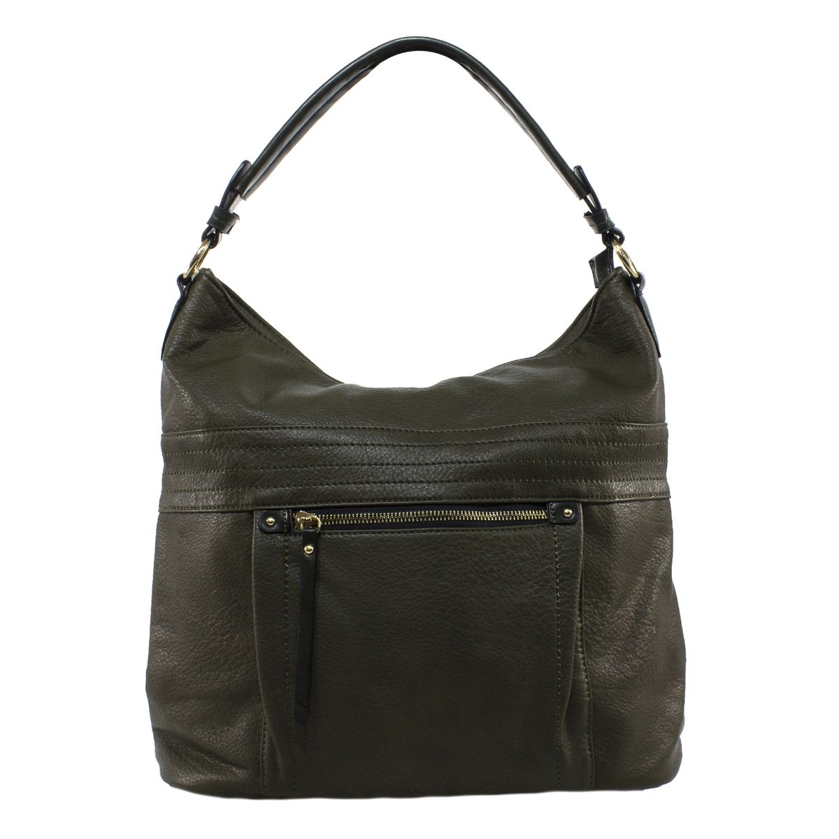 MAILEA - Cartera ecocuero clasica para mujer verde