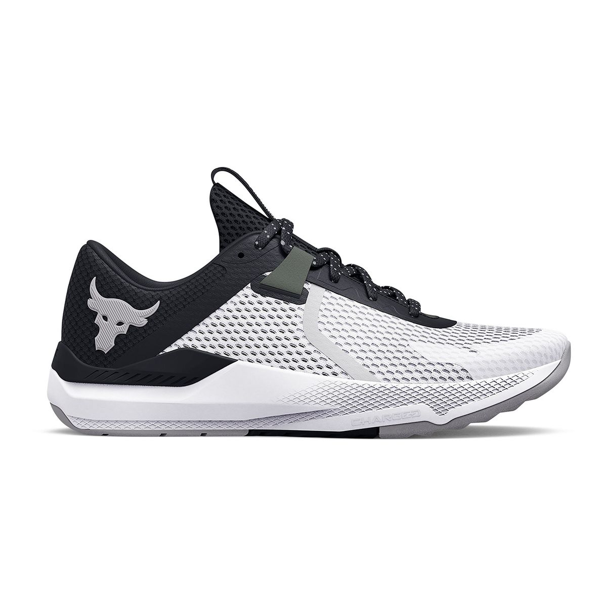 UNDER ARMOUR - Zapatilla Unisex UA Project Rock B Blanco UNDER ARMOUR