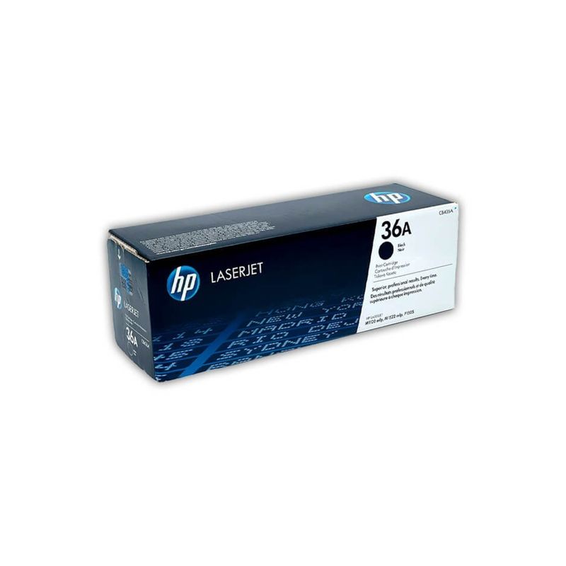 HP - Cartucho de Tóner HP 36A Negro 2000 pag LaserJet Original HP