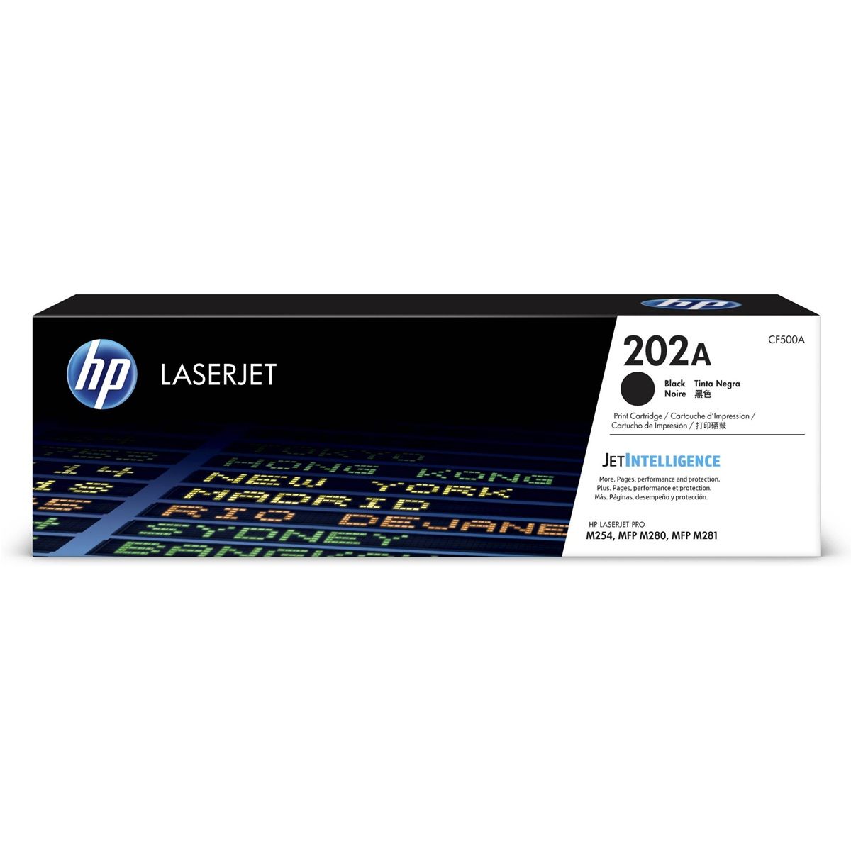 HP - Cartucho Tóner HP 202A Negro 1400 páginas LaserJet Original HP