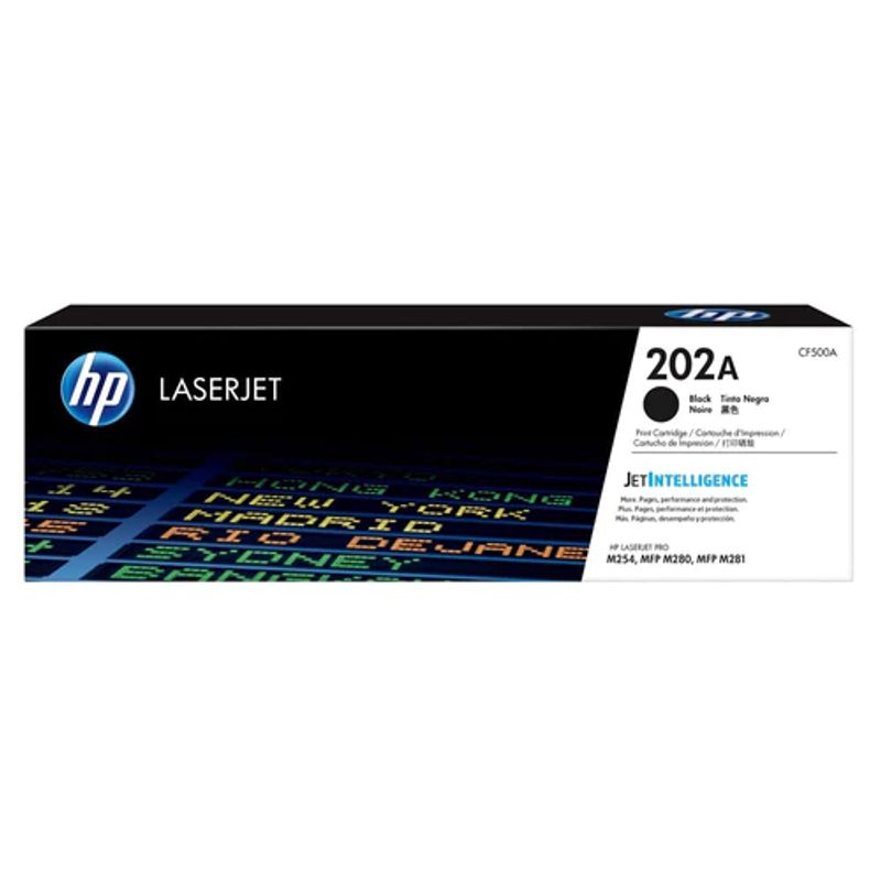 HP - Cartucho Tóner HP 202A Negro 1400 páginas LaserJet Original HP