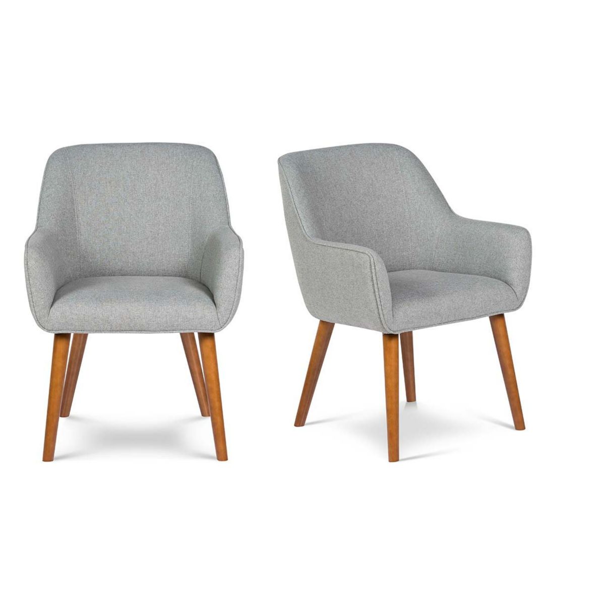 ROSEN - Set 2 Poltronas Rosen Matilda Tela Menthol