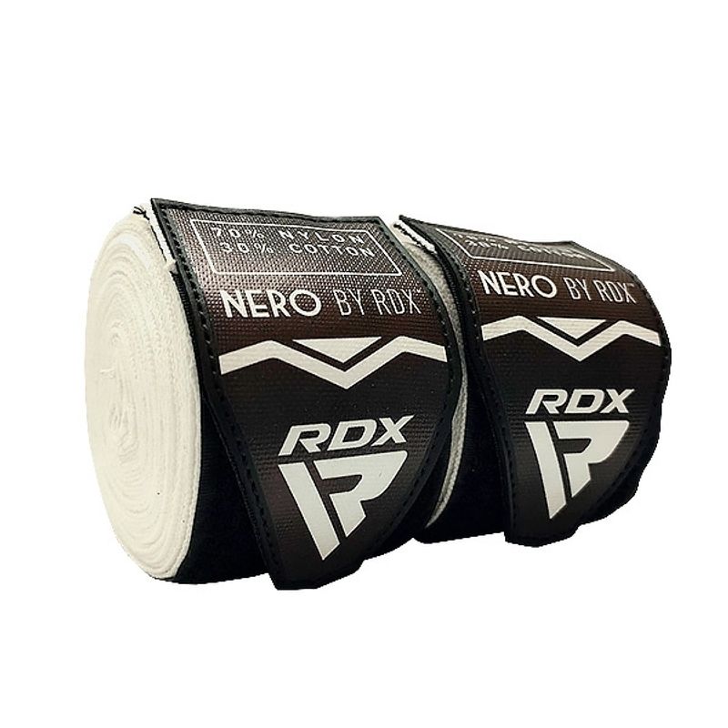 RDX - Muñequeras Rdx - Nero Wraps T15 Matte White - Hwn-t15mw